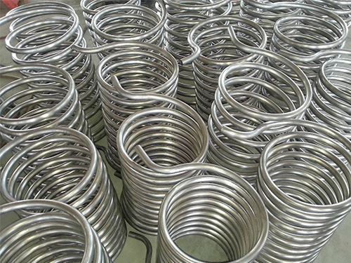 不銹鋼盤(pán)管成品